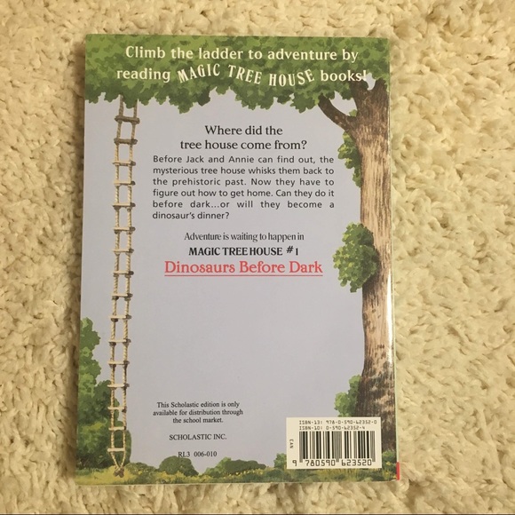Magic Tree House #1 Dinosaur Before Dark - Picture 2 of 2